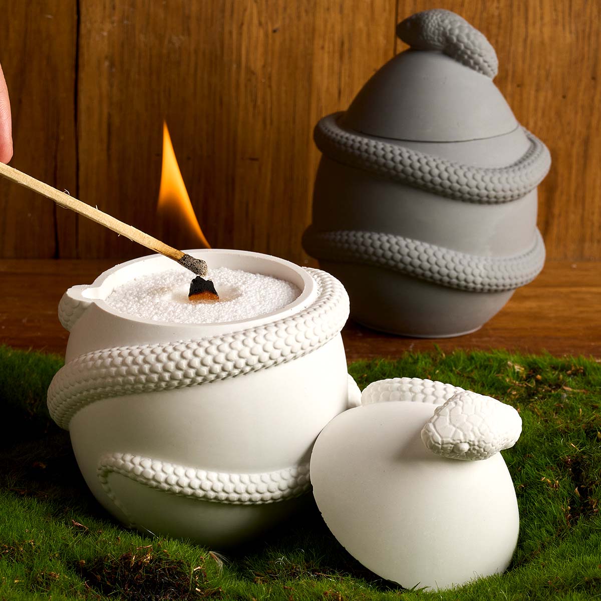 Snake Egg with Lid Candle Jar  - Candle Making Supplies Jars recension och pris
