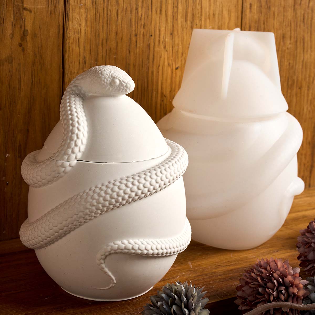 Snake Egg with Lid Candle Jar  - Candle Making Supplies Jars recension och pris