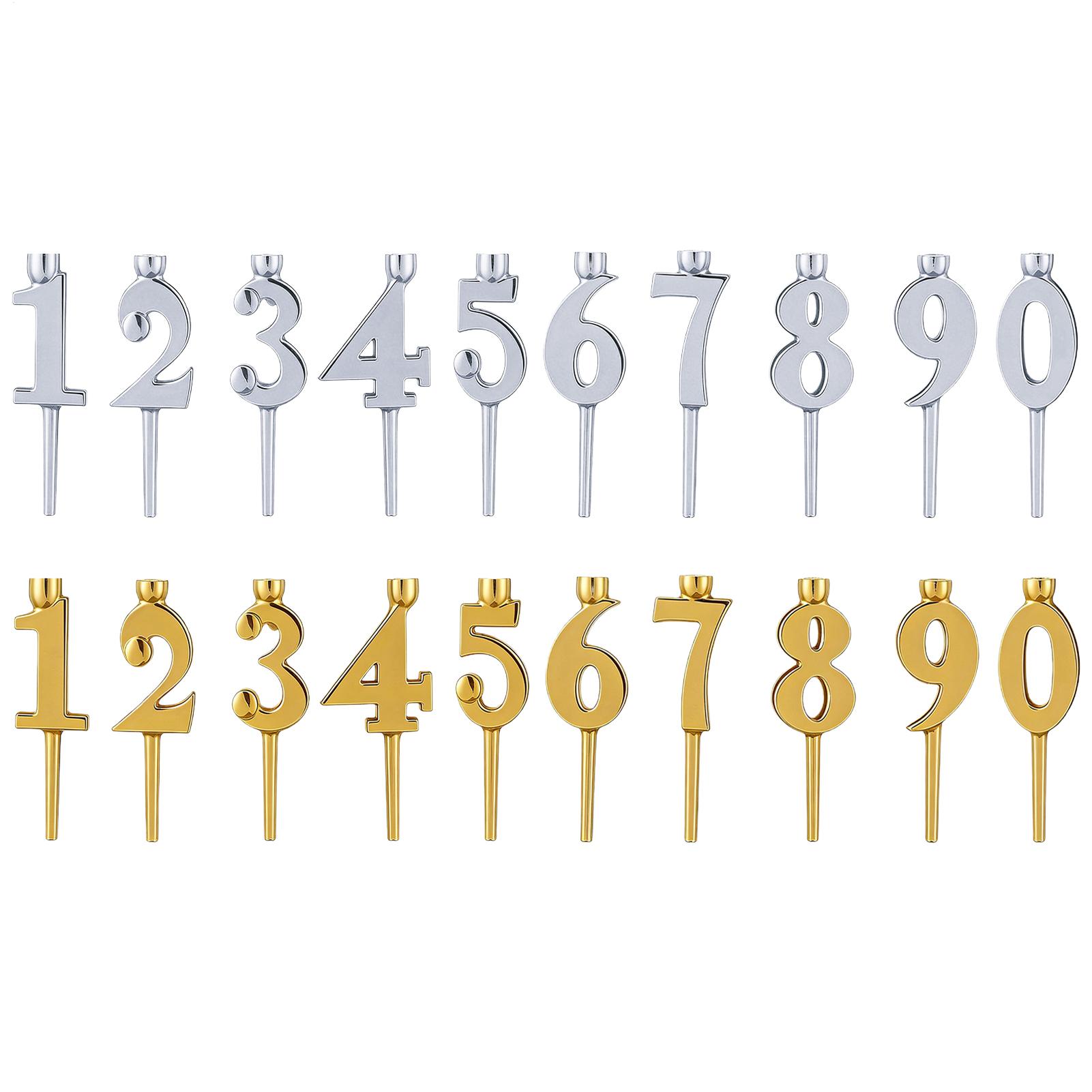 Number Birthday Candle Holders - Candle Supply recension och pris