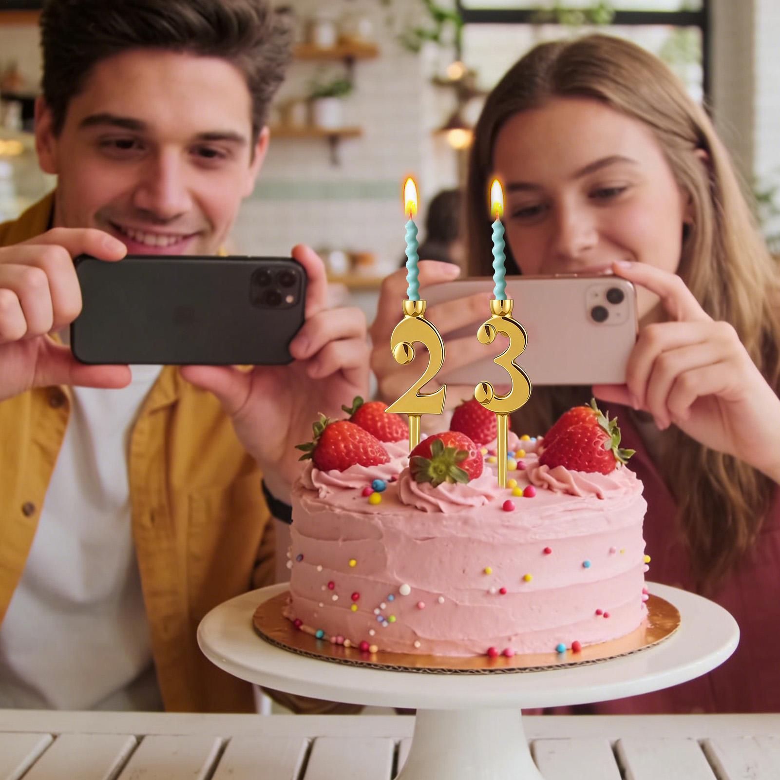 Number Birthday Candle Holders - Candle Supply recension och pris