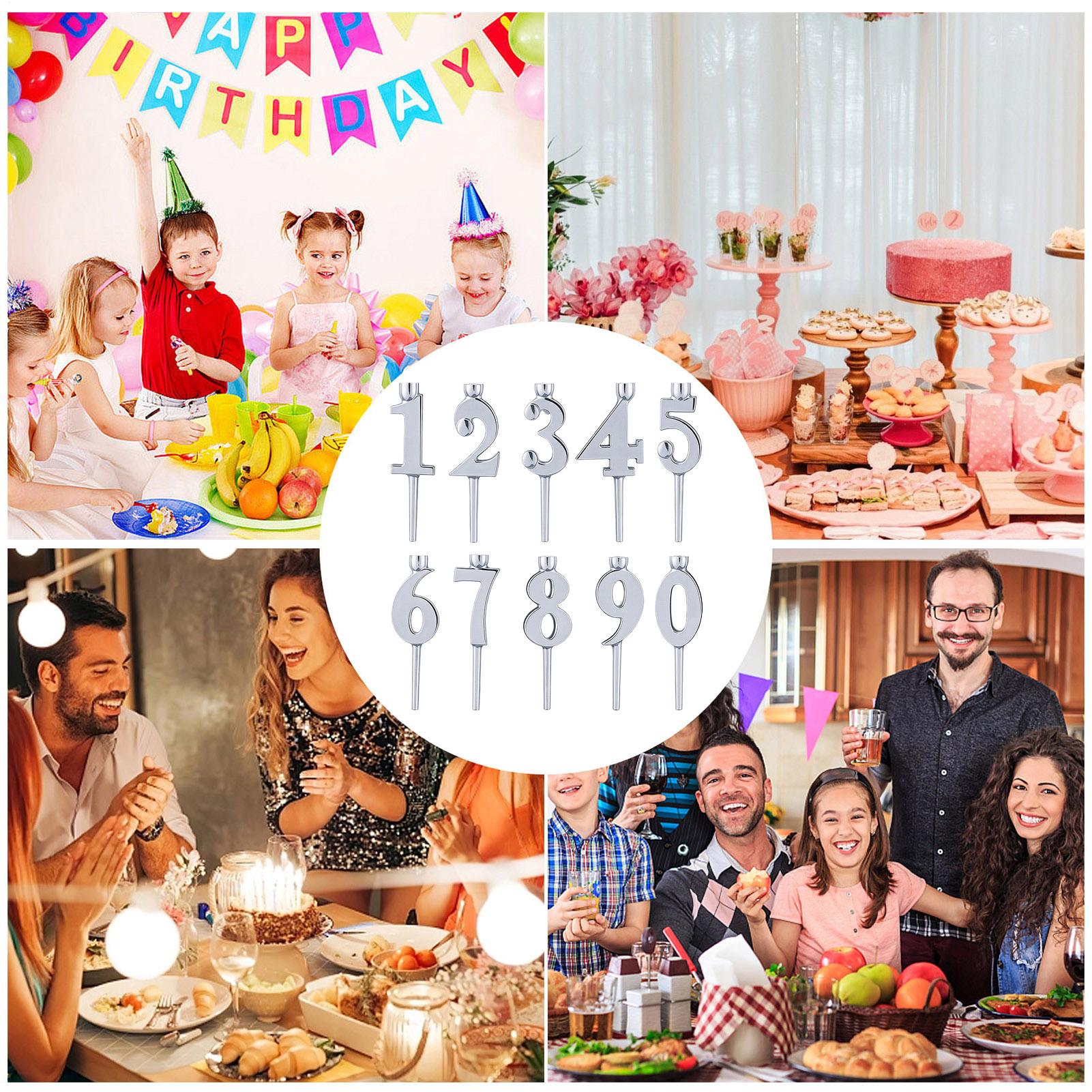 Number Birthday Candle Holders - Candle Supply recension och pris