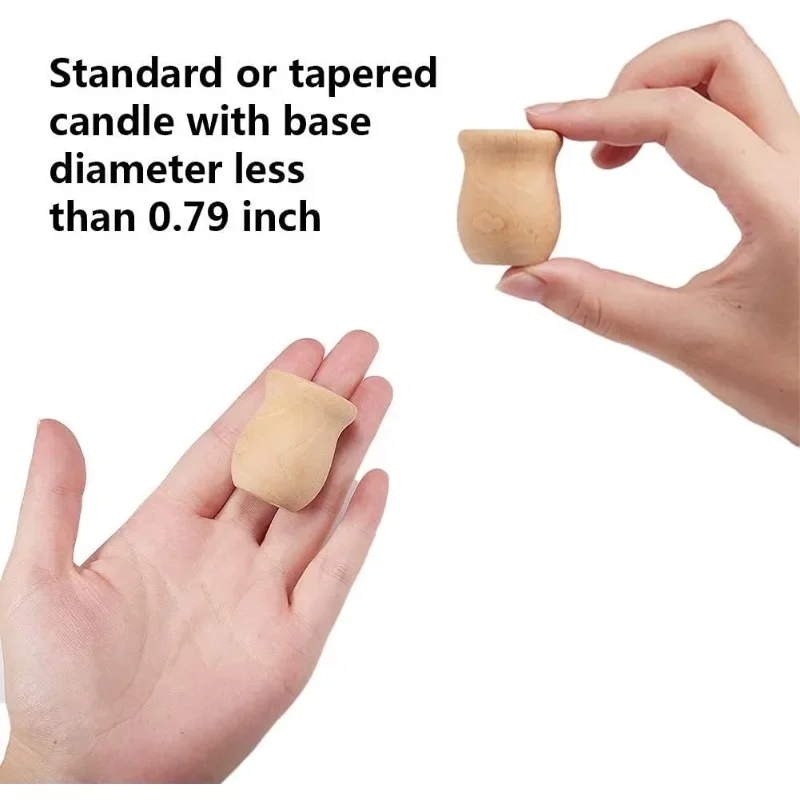 10 pcs 1.5 Inch 10pcs Unfinish - Candle Holder Supplies recension och pris