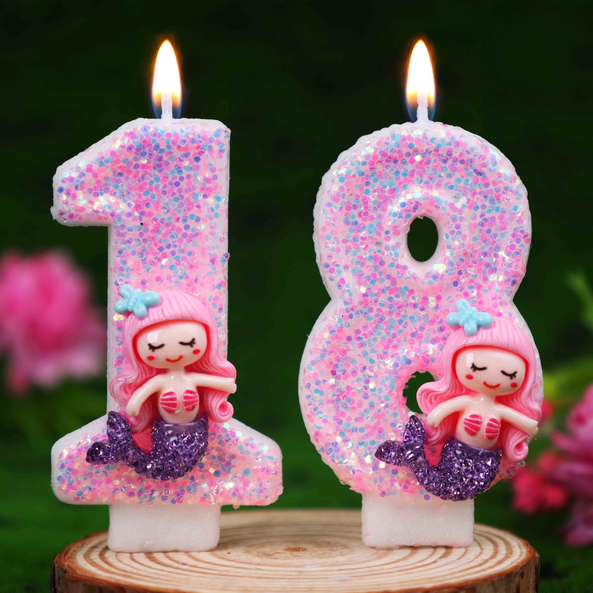 Creative Pink Mermaid 0-9 Digi - Candle Supply recension och pris