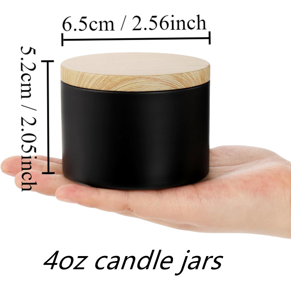 12pcs 4oz Candle Tins With Lid - Candle Making Supplies Jars recension och pris