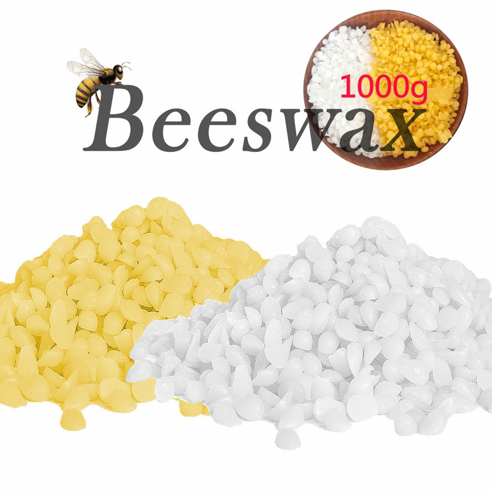 1000g Pure Natural Beeswax 100 - Candle Making Supplies Usa recension och pris