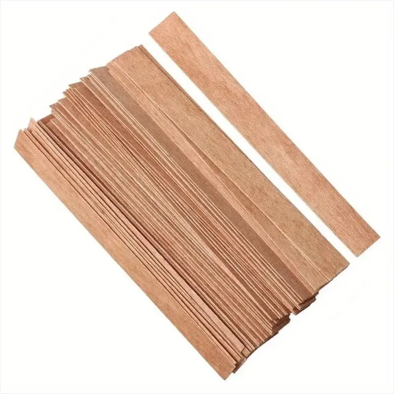 50/100 set wooden candle wicks - Candle Making Supplies Jars recension och pris