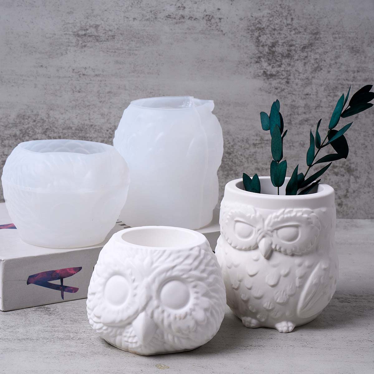 3D Owl Shape Candle Jar Silico - Candle Making Supplies Jars recension och pris