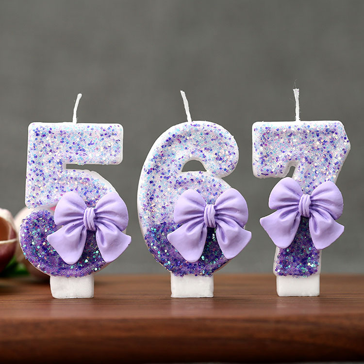 Creative Glitter Gradual Purpl - Candle Supply recension och pris