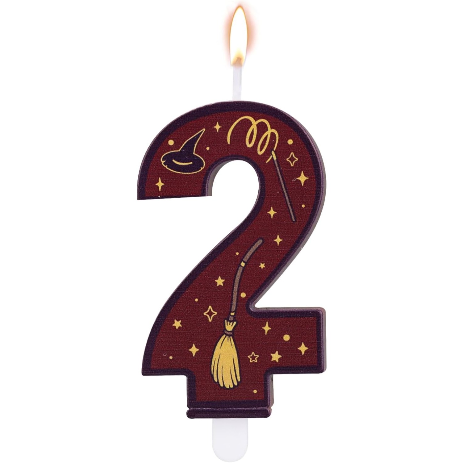 1 Set Number 0-9 Magical Theme - Candle Supply recension och pris