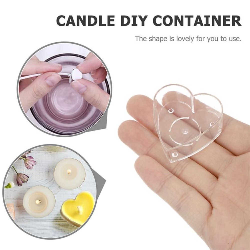 10Pcs DIY Art Light Candle Mak - Candle Making Supplies Jars recension och pris
