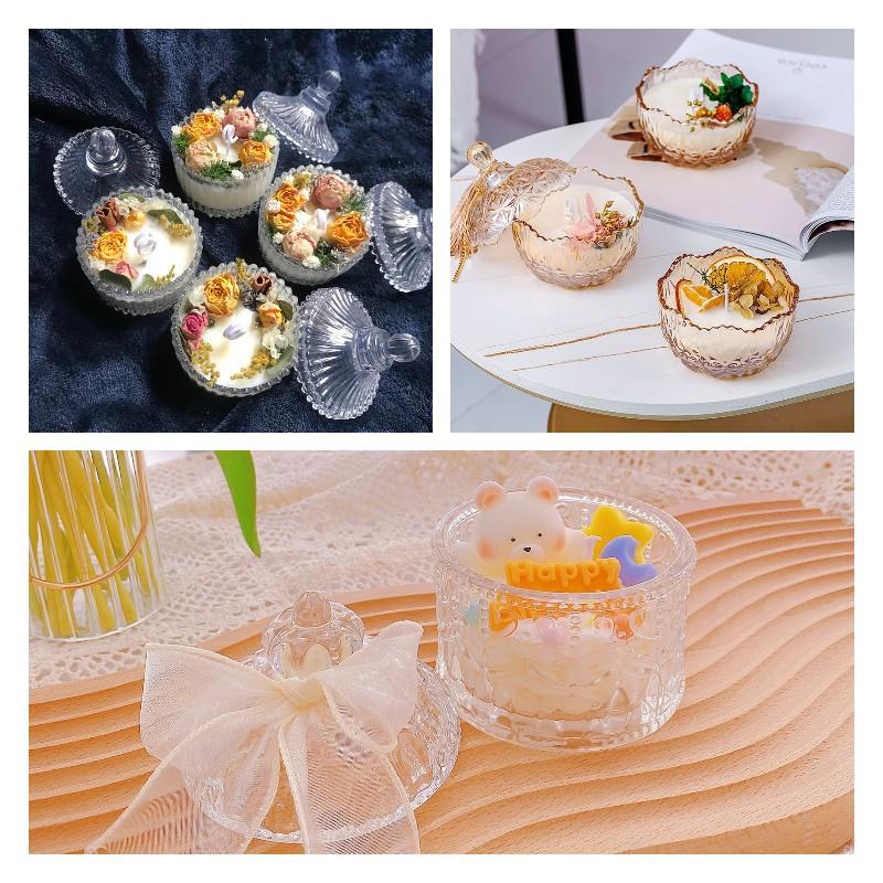 French Glass Aromatic Candle D - Candle Making Supplies Jars recension och pris