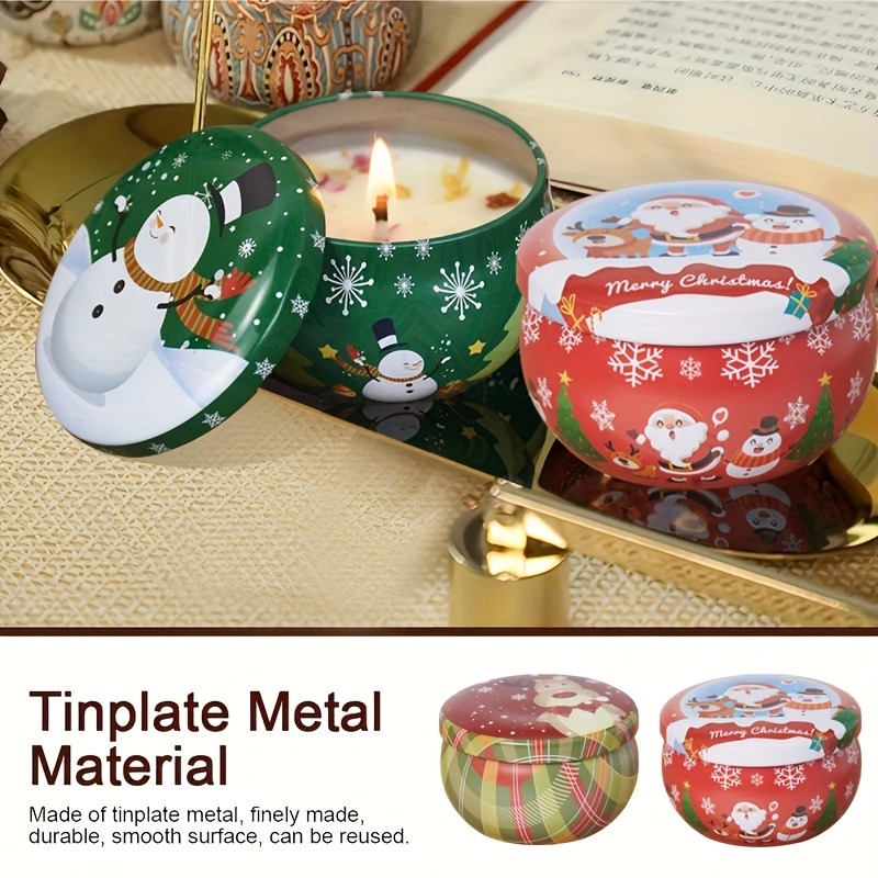 12pcs 4oz Floral Printed Candl - Candle Making Supplies Jars recension och pris