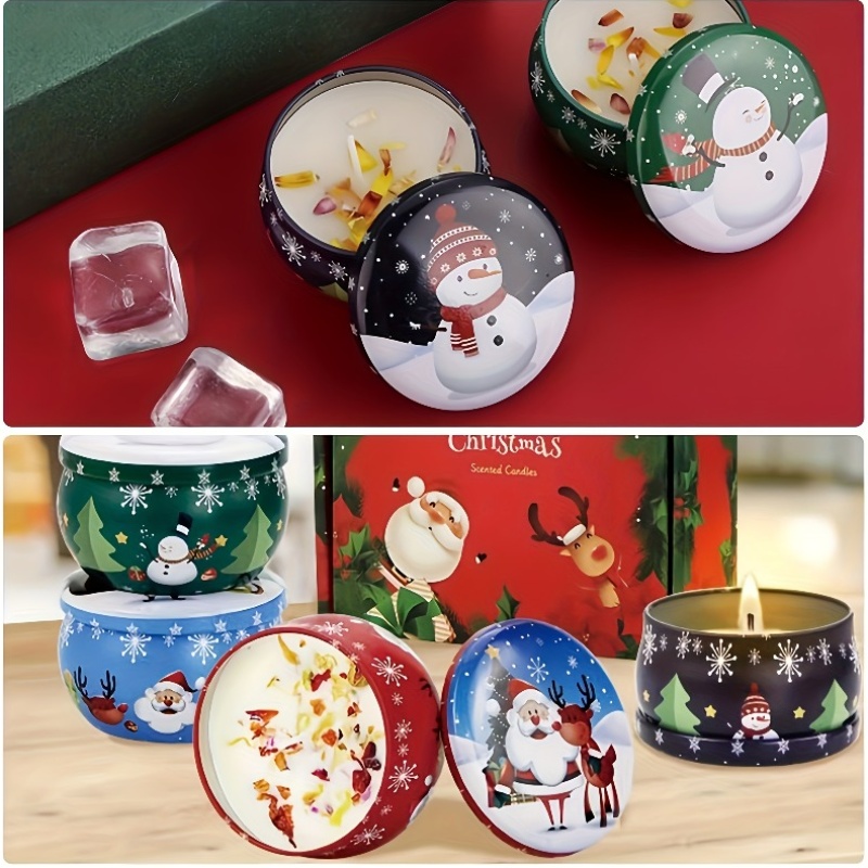 12pcs 4oz Floral Printed Candl - Candle Making Supplies Jars recension och pris