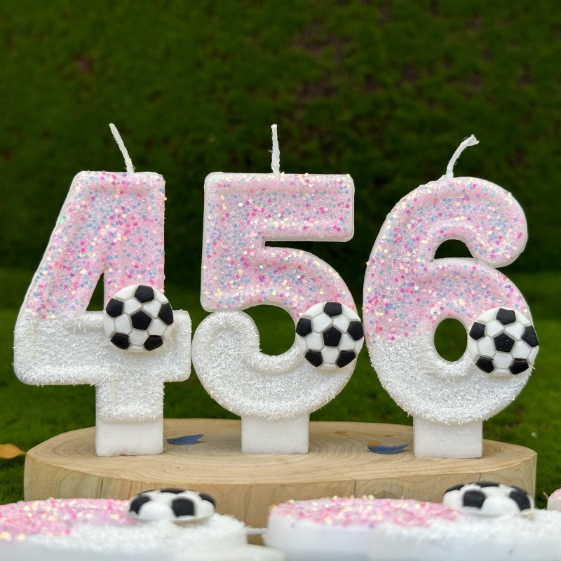 Pink White Sequins Sports Foot - Candle Supply recension och pris